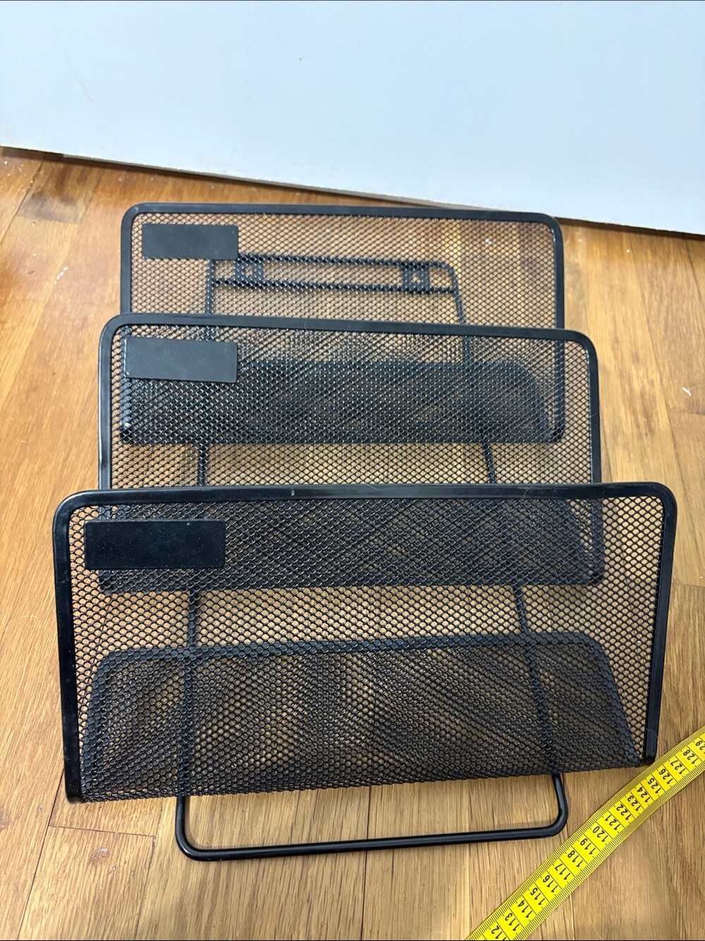 Hanging file organizer mesh black - Picture 5 of 6